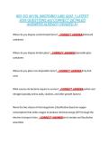 BIO SCI M118L &lpar;MICROBIO LAB&rpar; QUIZ 1 LATEST &NewLine;2026 QUESTIONS and CORRECT DETAILED &NewLine;ANSWERS ALREADY GRADED A&plus; 