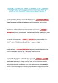 RMIN 4000 Edmunds Exam 3 Newest 2026 Questions &NewLine;and Correct Detailed Answers Already Graded A&plus; 