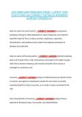 UGA RMIN 4000 EDMUNDS EXAM 1 LATEST 2026 &NewLine;QUESTIONS and CORRECT DETAILED ANSWERS &NewLine;ALREADY GRADED A&plus; 