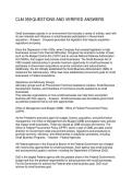 CLM 059 QUESTIONS AND VERIFIED ANSWERS