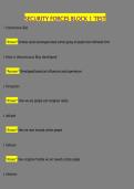 Security Forces Block 1 Test  &vert; Air Force Security Forces CDC Exam Questions & Answers &vert; Verified Study Guide