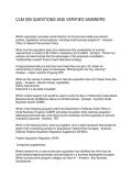 CLM 059 QUESTIONS AND VERIFIED ANSWERS