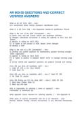 AR 600-55 QUESTIONS AND CORRECT VERIFIED ANSWERS