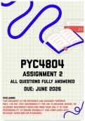 PYC4804 Assignment 2 Memo &vert; Due June 2026