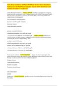 6531 Nrnp Combined Midterm And Final Review Exam Questions &NewLine;And Correct Verified Answers Latest Update 2026-2027 Best Exam &NewLine;Solution Graded A&plus; For Success