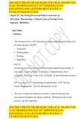 2026-2027 UPDATE MIAMI DADE COLLEGE&comma; MIAMI NUR &NewLine;1211L PHARMACOLOGY 10TH EDITION EXAM &NewLine;QUESTIONS AND ANSWERS BEST RATED A&plus; &NewLine;GUARANTEED SUCCESS