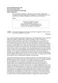 A&sol;A&ast; level essay for AQA A-level Psychology 3&period;3 Issues and Options&colon; Social Explanations of Aggression