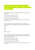 NUR 230 FINAL EXAM QUESTIONS AND ANSWERS &vert;&NewLine;LATEST UPDATE 2026&sol;2027 &vert; GRADED A&plus; &vert; 100&percnt; Correct&NewLine;&vert; Guaranteed Pass&period;