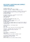 EKG EXAM 1 QUESTIONS AND CORRECT VERIFIED ANSWERS