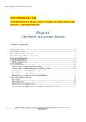 Solutions Manual for Customer Service&colon; Skills for Success &lpar;ISE&rpar;&comma; 8th Edition &ndash; Robert W&period; Lucas &lpar;All Chapters&comma; Verified&comma; A&plus; Grade&rpar;&NewLine;
