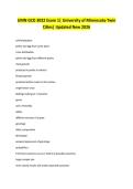 UMN GCD 3022 Exam 1&vert; University of Minnesota-Twin Cities&vert; Updated New 2026
