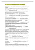 MAR 3203 EXAM 1 UCF QUESTIONS ANSWERED CORRECTLY LATEST UPDATE 2026
