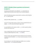 ROPD A Module 2Exam questions and answers&NewLine;Graded A&plus;