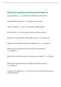 RSO Exam questions and answers Graded A&plus;