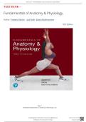 Test Bank for Fundamentals of Anatomy and Physiology 12th Edition &lpar;Pearson&comma; 2023&rpar; by Frederic H&period; Martini and Judi L&period; Nath&comma; Isbn no&semi; 9780137854318&comma; all 30 Chapters Covered