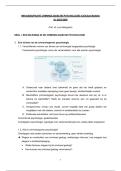 Criminologische Psychologie &vert; Samenvatting gebaseerd op aantekeningen en slides&comma; geen reader&vert; KU Leuven &vert; 2025&sol;26