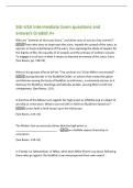 SGI-USA Intermediate Exam questions and&NewLine;answers Graded A&plus;&NewLine;Who are "enemies of the Lotus Sutra&comma;" and what sorts of acts do they commit&quest; -&NewLine;Those who deny or deprecate the sutra&comma; impede the spread of the sutra&comma; or&NewLine;oppress or harm practition