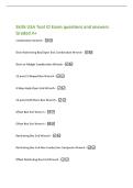 Skills USA Tool ID Exam questions and answers&NewLine;Graded A&plus;