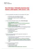 Nurs 5337 Quiz 1 Telehealth &vert; Questions And Answers &vert; 2026 Update &vert; 100&percnt; Correct &ndash; UTA&period;