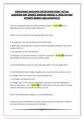SERVICENOW DEVELOPER CERTIFICATION EXAM &vert;ACTUAL QUESTIONS AND VERIFIED ANSWERS&vert;GRADED A&plus;&vert;PASS ON FIRST ATTEMPT&vert;NEWEST 2026 UPDATE&excl;&excl;&excl;&excl;&excl;&excl;&excl;