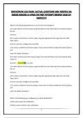 SERVICENOW CAD EXAM &vert;ACTUAL QUESTIONS AND VERIFIED ANSWERS&vert;GRADED A&plus;&vert;PASS ON FIRST ATTEMPT&vert;NEWEST 2026 UPDATE&excl;&excl;&excl;&excl;&excl;&excl;&excl;