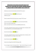 SERVICENOW APPLICATION DEVELOPER EXAM STUDY GUIDE&vert;ACTUAL QUESTIONS AND VERIFIED ANSWERS&vert;GRADED A&plus;&vert;PASS ON FIRST ATTEMPT&vert;NEWEST 2026 UPDATE&excl;&excl;&excl;&excl;&excl;&excl;&excl;