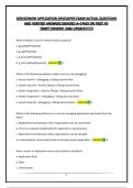 SERVICENOW APPLICATION DEVELOPER EXAM&vert;ACTUAL QUESTIONS AND VERIFIED ANSWERS&vert;GRADED A&plus;&vert;PASS ON FIRST ATTEMPT&vert;NEWEST 2026 UPDATE&excl;&excl;&excl;&excl;&excl;&excl;&excl;