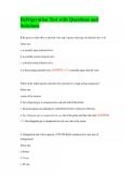 Refrigeration Test with Questions and Solutions