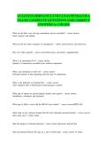 AVIATION ORDNANCE UNIT 4 NAS PENSACOLA EXAMS COMPLETE QUESTIONS AND CORRECT ANSWERS A&plus; GRADE&NewLine;