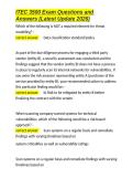 ITEC 3500 Exam Questions and Answers &lpar;Latest Update 2026&rpar;&period;docx&NewLine;&NewLine;