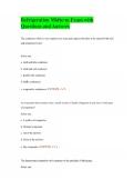 Refrigeration Midterm Exam with Questions and Answers