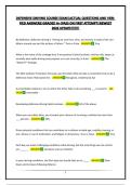 DEFENSIVE DRIVING COURSE EXAM&vert;ACTUAL QUESTIONS AND VERIFIED ANSWERS&vert;GRADED A&plus;&vert;PASS ON FIRST ATTEMPT&vert;NEWEST 2026 UPDATE&excl;&excl;&excl;&excl;&excl;&excl;&excl;