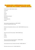 BALANCED BODY COMPREHENSIVE STUDY GUIDE QUESTIONS WITH CORRECT ANSWERS 2026-2027&NewLine;