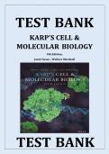 Cell and Molecular Biology Test Bank &ndash; Concepts & Experiments &lpar;All Chapters&rpar;