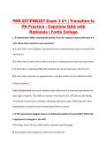 PNR207 Exam 3 V1&ndash;V3 &vert; PNR 207 Exam 3 V1&ndash;V3 &vert; Transition to PN Practice &ndash; Capstone &vert; Fortis College &vert; Complete Exam Bundle with Detailed Verified Answers