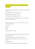 BSN 246 HESI Exam with Questions and Solutions