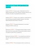 Funeral Law Exam with Questions and Answers