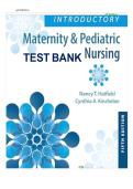 Introductory Maternity & Pediatric Nursing 5th Edition Test Bank &lpar;Chapters 1-42&rpar;&NewLine;&NewLine;