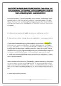 SALESFORCE BUSINESS ANALYST CERTIFICATION FINAL EXAM &vert;ACTUAL QUESTIONS AND VERIFIED ANSWERS&vert;GRADED A&plus;&vert;PASS ON FIRST ATTEMPT&vert;NEWEST 2026 UPDATE&excl;&excl;&excl;&excl;&excl;&excl;&excl;