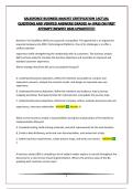 SALESFORCE BUSINESS ANALYST CERTIFICATION &vert;ACTUAL QUESTIONS AND VERIFIED ANSWERS&vert;GRADED A&plus;&vert;PASS ON FIRST ATTEMPT&vert;NEWEST 2026 UPDATE&excl;&excl;&excl;&excl;&excl;&excl;&excl;