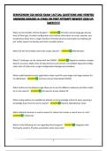 SERVICENOW CSA MOCK EXAM &vert;ACTUAL QUESTIONS AND VERIFIED ANSWERS&vert;GRADED A&plus;&vert;PASS ON FIRST ATTEMPT&vert;NEWEST 2026 UPDATE&excl;&excl;&excl;&excl;&excl;&excl;&excl;