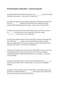 RTF Examination II &lpar;2026&sol;2027&rpar; &ndash; Correctly Answered