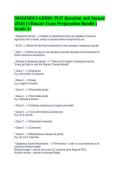 DANGEROUS GOODS TEST Question and&NewLine;Answer 2026 &vert; Updated Practice&NewLine;Questions and Solutions &vert; A&plus; Verified