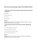 BIOD 171 Essential Microbiology - Module 3 Exam 2026&sol;2027 UPDATE