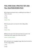 POUL 1010E EXAM 2 PRACTICE TEST 2026 &NewLine;FULL SOLUTIONS REVIEW PACK