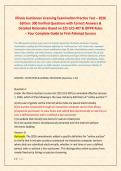 Illinois Auctioneer Licensing Examination Practice Test &ndash; 2026 &NewLine;Edition&colon; 300 Verified Questions with Correct Answers & &NewLine;Detailed Rationales Based on 225 ILCS 407 & IDFPR Rules  &ndash; Your Complete Guide to First-Attempt Success