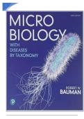 Test Bank for Microbiology with Diseases by Body System 6th Edition by Robert W&period; Bauman &vert; Complete Chapters 1&ndash;27 Questions & Answers &lpar;2025 Update&rpar;