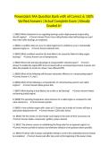 Powerplant FAA Question Bank with all Correct & 100&percnt; Verified Answers &vert;Actual Complete Exam &vert;Already Graded A&plus;