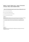 BIOD 210 &mdash; Genetics &vert; Module 1 Exam &mdash; Genetics &vert; Chromosomes &CenterDot;&NewLine;Cell Division &CenterDot; Mitosis &CenterDot; Meiosis 2026&sol;2027 UPDATE