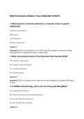 BIOD 210 Genetics Module 7 Exam 2026&sol;2027 UPDATE